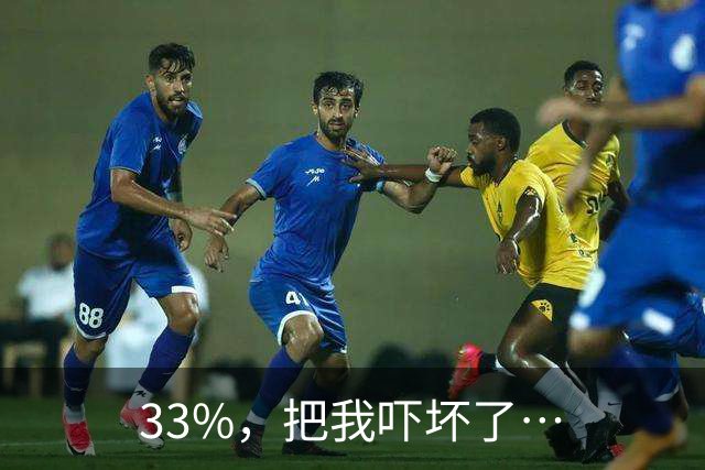 33%，把我吓坏了…